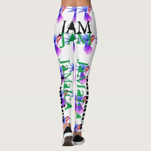 JAMAICA HUMMINGBIRD FLAG LEGGINGS HAVE AC (Achterkant)