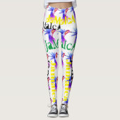 JAMAICA HUMMINGBIRD FLAG LEGGINGS HAVE AC (Voorkant)