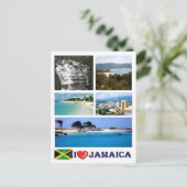 Jamaica - I Love - Briefkaart (Staand voorkant)