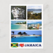 Jamaica - I Love - Briefkaart (Voorkant)