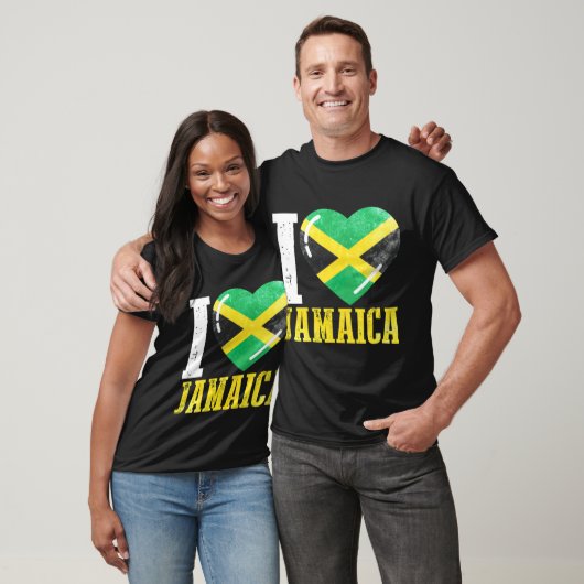 Jamaica Ik hou van Jamaica T-shirt (Unisex)