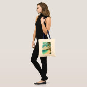 Jamaica Illustratie Reis Kunst Vintage Tote Bag (Voorkant (model))