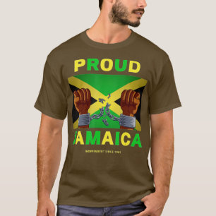 Jamaica Independence Day 2022 Proud Jamaican T-shirt
