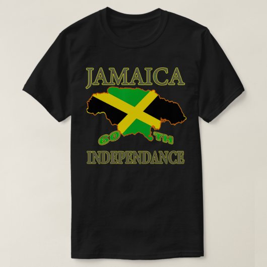 Jamaica Independence Day Jamaican T-shirt (Design voorkant)