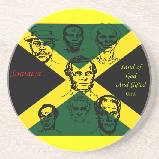 Jamaica Independence Day onderzetter (Voorkant)