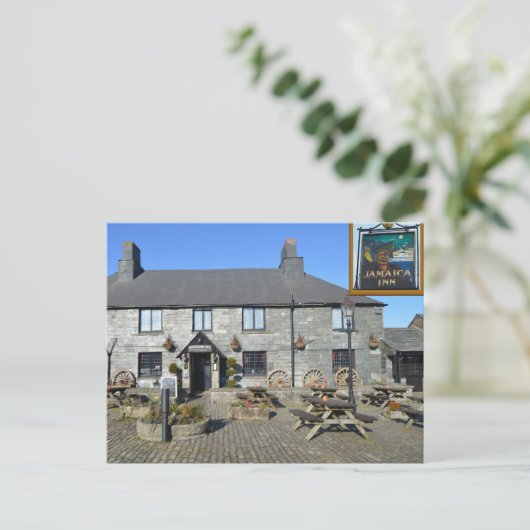 Jamaica Inn Bodmin Moor Cornwall England Briefkaart (Staand voorkant)