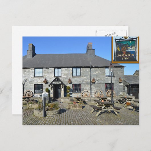 Jamaica Inn Bodmin Moor Cornwall England Briefkaart (Voorkant / Achterkant)