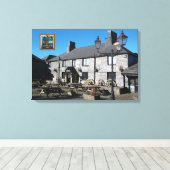 Jamaica Inn Bodmin Moor Cornwall England Canvas Afdruk (Insitu (Houten vloer))