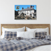 Jamaica Inn Bodmin Moor Cornwall England Canvas Afdruk (Insitu (Slaapkamer))