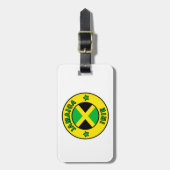 Jamaica Irie Bagagelabel (Voorkant verticaal)