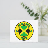 Jamaica Irie Briefkaart (Staand voorkant)