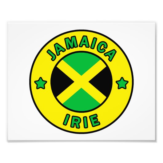 Jamaica Irie Foto Afdruk (Voorkant)