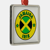 Jamaica Irie Metalen Ornament (Rechts)