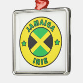 Jamaica Irie Metalen Ornament (Links)