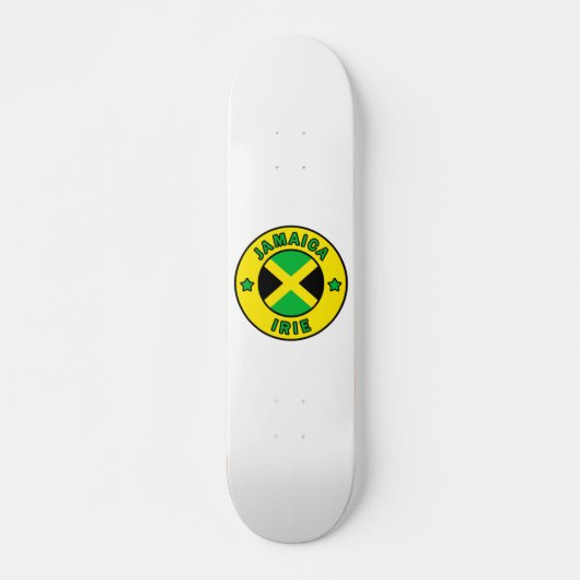 Jamaica Irie Persoonlijk Skateboard (Voorkant)