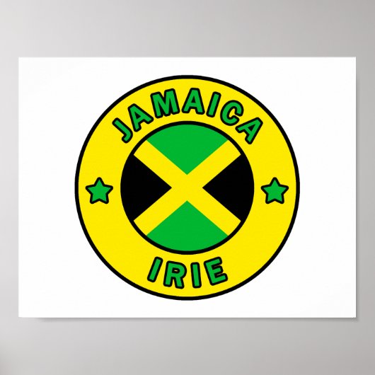 Jamaica Irie Poster (Voorkant)