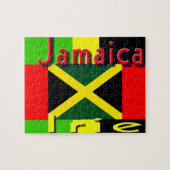 Jamaica irie puzzle legpuzzel (Horizontaal)