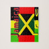 Jamaica irie puzzle legpuzzel (Verticaal)
