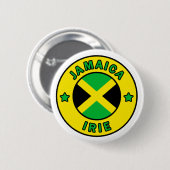 Jamaica Irie Ronde Button 5,7 Cm (Voorkant /achterkant)