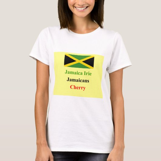 Jamaica irie t-shirt (Voorkant)