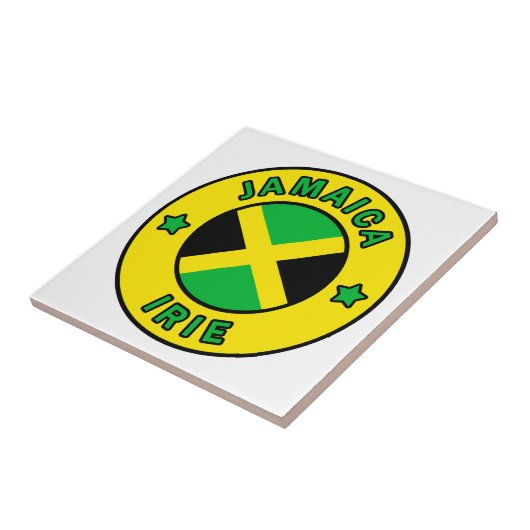 Jamaica Irie Tegeltje (Zijkant)