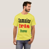Jamaica irie voor altijd t-shirts (Voorkant volledig)