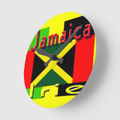 Jamaica irie Wall klok (Hoek)