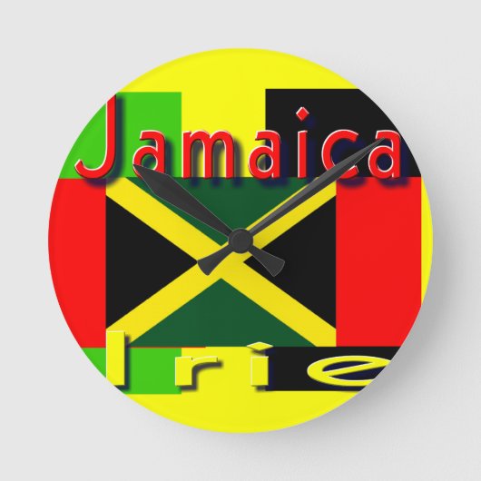 Jamaica irie Wall klok (Voorkant)