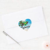 Jamaica Island Love - Proud Jamaicans - Sticker (Envelop)