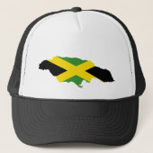 Jamaica Island - Proud Jamaicans Cap Trucker Pet (Voorkant)