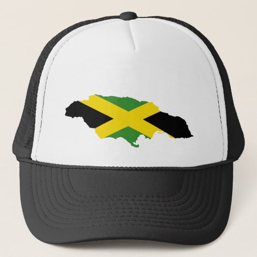 Jamaica Island - Proud Jamaicans Cap Trucker Pet (Voorkant)