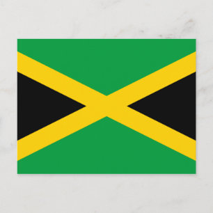 Jamaica (Jamaicaan) Vlag Briefkaart