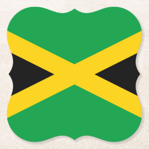 Jamaica (Jamaicaan) Vlag Kartonnen Onderzetters