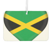 Jamaica (Jamaicaan) Vlag Luchtverfrisser (Achterkant)