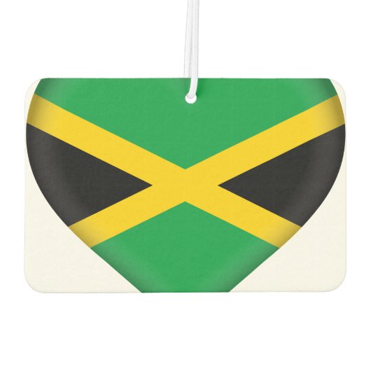 Jamaica (Jamaicaan) Vlag Luchtverfrisser (Achterkant)