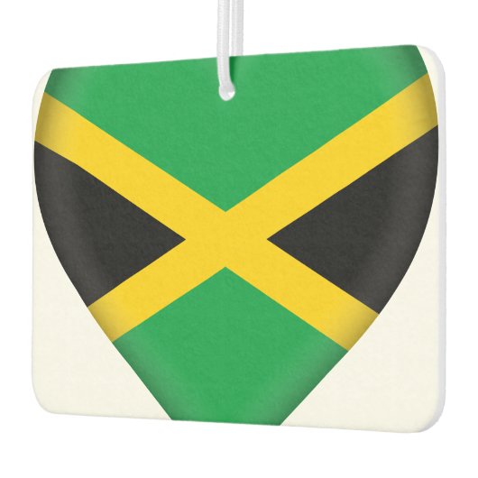 Jamaica (Jamaicaan) Vlag Luchtverfrisser (Links)