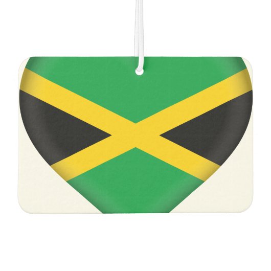 Jamaica (Jamaicaan) Vlag Luchtverfrisser (Voorkant)
