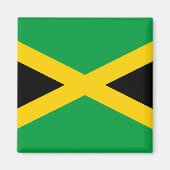 Jamaica (Jamaicaan) Vlag Magneet (Voorkant)