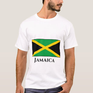 Jamaica (Jamaicaan) Vlag T-shirt