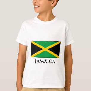 Jamaica (Jamaicaan) Vlag T-shirt