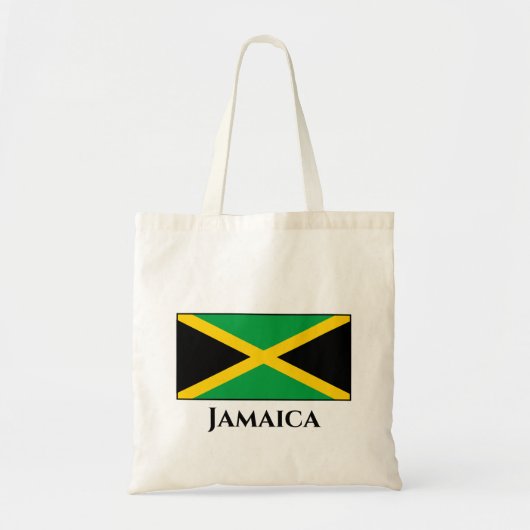 Jamaica (Jamaicaan) Vlag Tote Bag (Voorkant)