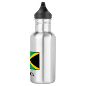 Jamaica (Jamaicaan) Vlag Waterfles (Rechts)