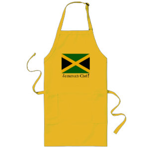 Jamaica jamaicaanse vlag souvenir chef apron lang schort