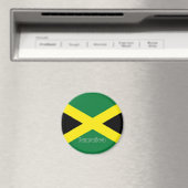Jamaica jamaicaanse vlag souvenir koelkast magneet (Insitu (Vaatwasser))