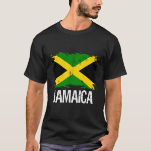  Jamaica Jamaicaanse vlaggepride T-shirt