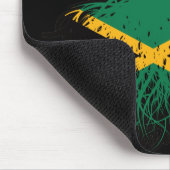 Jamaica Jamaican American USA Tree Roots Flag Muismat (Hoek)