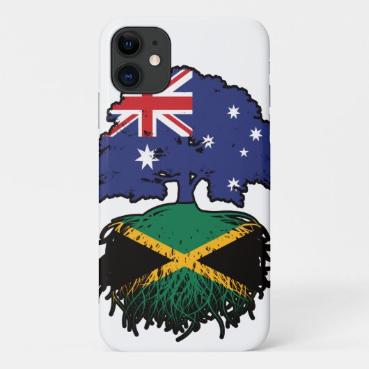 Jamaica Jamaican Australian Australia Tree Roots Case-Mate iPhone Case (Achterkant)
