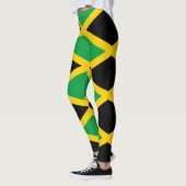 Jamaica Jamaican Flag Green Gold & Black Leggings (Links)