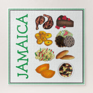 JAMAICA Jamaican Foods Caribbean Island Cuisine Legpuzzel