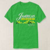 Jamaica Jamerican Jamaican American Jamaica Flag T-shirt (Design voorkant)